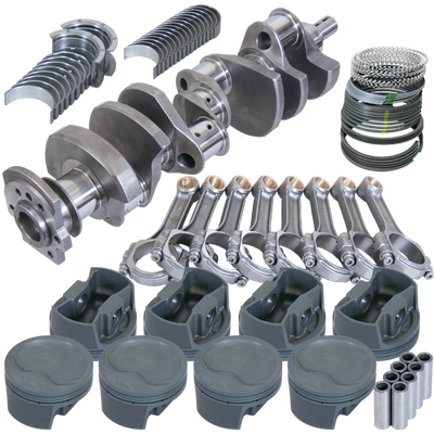 Eagle Chevy LT1350 1Pc 3.750in Crank 5.700in I-Beam Rods -16cc 4.030in Pistons Rotating Assembly
