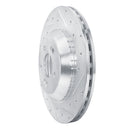 R1 14-21 Mercedes-Benz Maybach S560 Rear Drilled & Slotted Silver Brake Rotor Set
