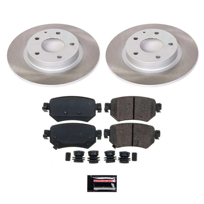 Power Stop 16-18 Mazda 6 Front and Rear Semi-Coated Rotor Kit