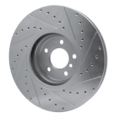 R1 08-19 BMW X6 Front & Rear Drilled & Slotted Silver Brake Rotor Set