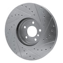 R1 08-19 BMW X6 Front & Rear Drilled & Slotted Silver Brake Rotor Set