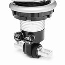 QA1 GM Pro Front Coil-Over System - Double Adj. - 10in x 550lbs/in - Flat - Aluminum