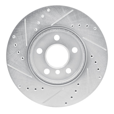R1 14-21 Mini Cooper Front Drill & Slot Silver Rotors