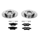 Power Stop 06-09 Mazda 3 Rear Z23 Evolution Kit W/Cals