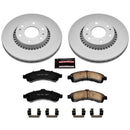 Power Stop 04-05 Buick Rainier Front & Rear Z17 Evolution Geomet Coated Brake Kit