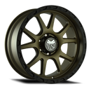 Mamba M27 17x9 6x139.7 ET12 Matte Bronze / Black Lip