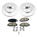 Power Stop 18-19 Honda Accord Front & Rear Z17 Evolution Geomet Coated Brake Kit