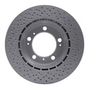 DFC 00-08 Porsche Cayman Rear Drilled GeoSPEC Coated Rotor