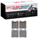 DFC 94-99 Mercedes-Benz S420 Front & Rear Geospec Rotors Euro 5000 Ceramic Pads w/Sensor/Hardware