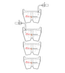 DBA 2009 Suzuki XL-7 Front XP Performance Brake Pads