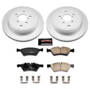 Power Stop 10-14 Subaru Legacy Front & Rear Z17 Evolution Geomet Coated Brake Kit