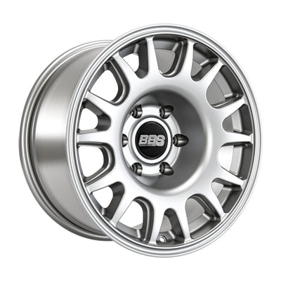 BBS TS-R 17x9in - 6x139.7 - 106.1 CB - ET-12 - Satin Silver Wheel