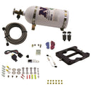 Nitrous Express Q-Jet/Holley Spread Bore Hitman Nitrous Kit (100-150-200HP) w/10lb Bottle