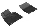 3D MAXpider 2008-2012 Toyota Land Cruiser Kagu 1st & 2nd & 3rd Row Floormats - Black