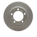 DFC 05-23 Porsche 718 Cayman Rear Drilled GeoSPEC Coated Rotor