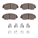 DFC 86-93 Mazda B2600 Front Rotors with 5000 Advanced Brake Pads w/Hardware