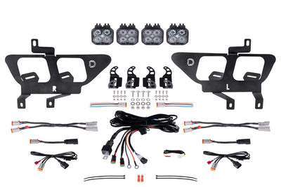 Diode Dynamics 21-23 Ford F-150 Stage Series Fog Pocket Kit