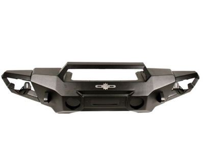 Rock Slide 07-18 Jeep Wrangler JK Appalachian Aluminum Mid Front Bumper w/ Winch Plate
