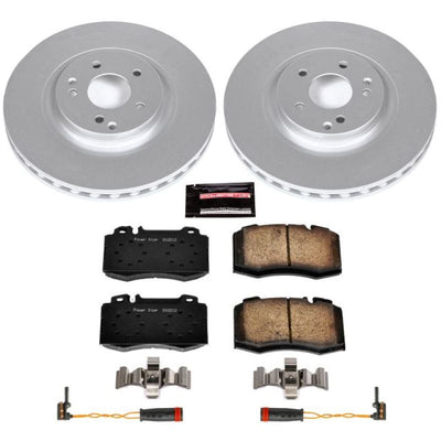 Power Stop 05-06 Mercedes-Benz SLK350 Front & Rear Z23 Coated Brake Kit