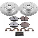 Power Stop 15-17 BMW 550i GT xDrive Rear Z26 Street Kit w/Cals