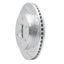 R1 86-95 Dodge Raider Front Right Drilled & Slotted Silver Brake Rotor