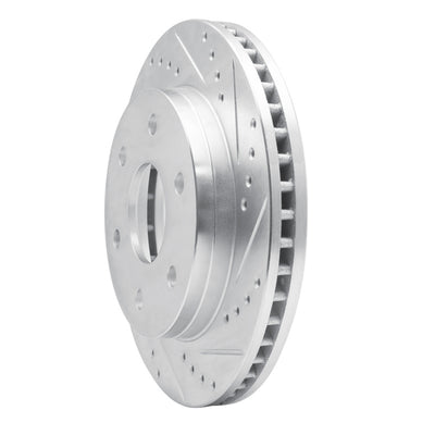 R1 99-07 Chevrolet Silverado 1500 HD Front & Rear Drilled & Slotted Silver Brake Rotor Set