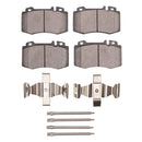 DFC 05-06 Mercedes-Benz SL500 Front & Rear Geospec Rotors with 5000 Advanced Brake Pads w/Hardware
