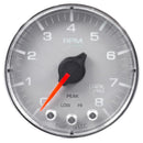 Autometer Spek-Pro Gauge Trans Temp 2 1/16in 300f Stepper Motor W/Peak & Warn Slvr/Chrm