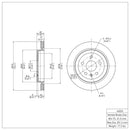 DFC GeoSPEC Coated Rotors - Plain