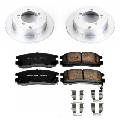 Power Stop 01-05 Chrysler Sebring Front & Rear Z17 Evolution Geomet Coated Brake Kit