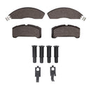 DFC 79-82 Ford Fairmont Front 5000 Advanced Semi Metallic Brake Pads and Hardware Kit
