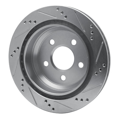 R1 98-02 Chevrolet Camaro Front & Rear Drilled & Slotted Silver Brake Rotor Set