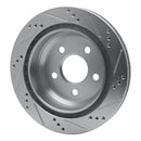 R1 98-02 Chevrolet Camaro Front & Rear Drilled & Slotted Silver Brake Rotor Set