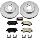 Power Stop 11-16 Hyundai Elantra Front & Rear Z17 Evolution Geomet Coated Brake Kit