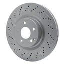 DFC 10-17 Mercedes-Benz C250 Front Drilled GeoSPEC Coated Rotor