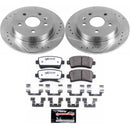 Power Stop 12-16 Buick LaCrosse Front & Rear Z26 Street Warrior Brake Kit
