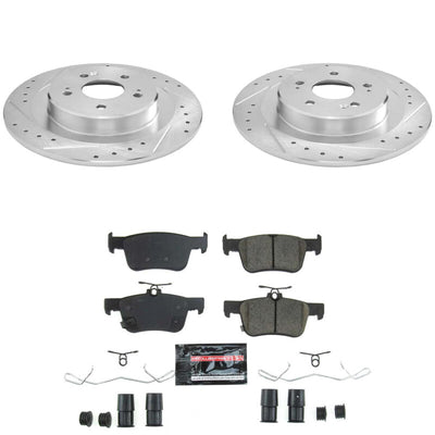 Power Stop 21-25 Acura TLX Front and Rear Z23 Evolution Brake Kit