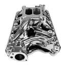 Edelbrock RPM Air-Gap Small Block Ford 351W Intake Manifold - Chrome Plasma Finish