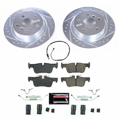 Power Stop 14-19 BMW i3 Front & Rear Z23 Evolution Sport Brake Kit