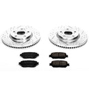 Power Stop 09-13 Lexus IS250 Front & Rear Z23 Evolution Sport Brake Kit