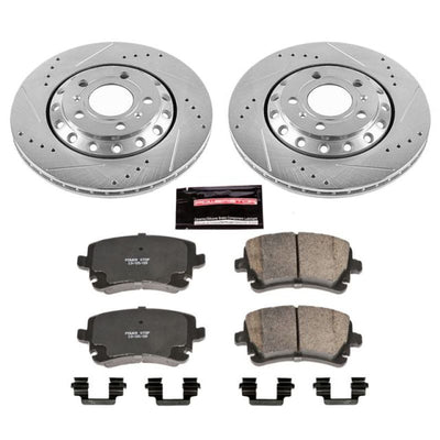 Power Stop 03-10 Audi A8 Quattro Front & Rear Z23 Evolution Sport Brake Kit