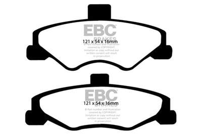 EBC S6 Brake Pad and Rotor Kit