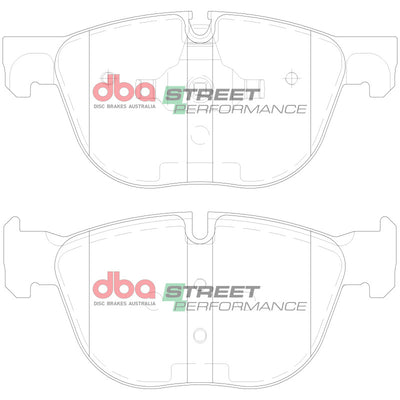DBA 16-18 BMW X4 M40i Front SP Performance Brake Pads