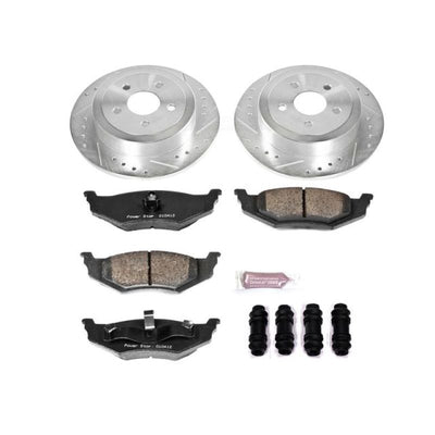 Power Stop 01-07 Chrysler PT Cruiser Rear Z23 Evolution Sport Brake Kit w/Calipers