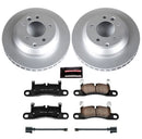Power Stop 11-18 Porsche Cayenne Front & Rear Z23 Evolution Sport Coated Brake Kit