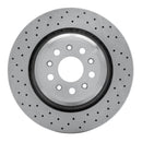 DFC 14-22 Maserati Ghibli Rear Drilled Brake Rotor