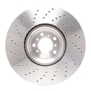 DFC 15-19 BMW X6 Right Front Drilled Brake Rotor