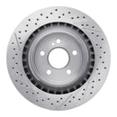 DFC 08-15 Mercedes-Benz C63 AMG Rear Drilled and Slotted Brake Rotor