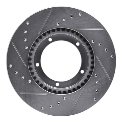 R1 1967-1988 Porsche 924 Front Drill & Slot Silver Rotors