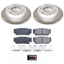 Power Stop 2007 Hyundai Entourage Front and Rear Semi-Coated Rotor Kit
